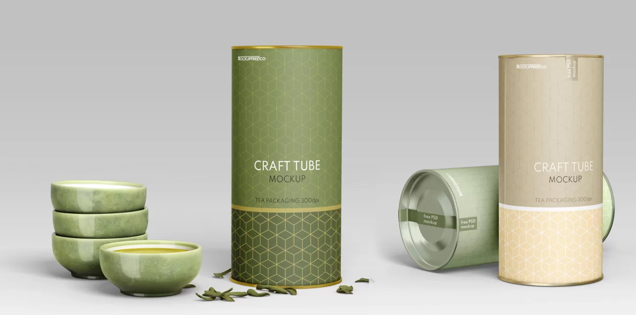 Craft Tube Mockup